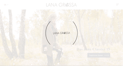 Desktop Screenshot of lanagrossa.de