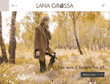 Tablet Screenshot of lanagrossa.com
